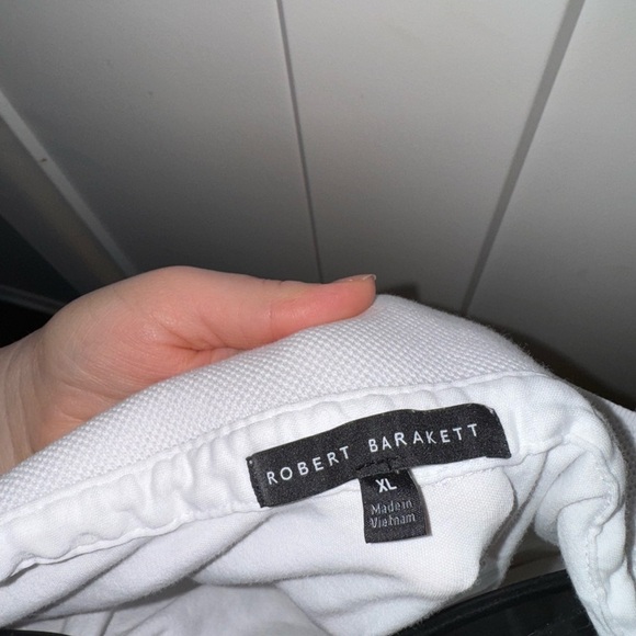 Robert Barakett XL White Polo - Picture 4 of 5